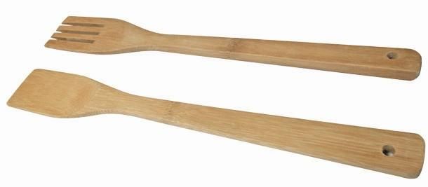 Вилка и ложка для кухни из бамбука (д. 70)8601 56503-2