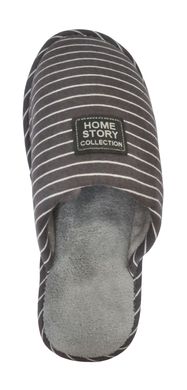 Мужские домашние тапки Home Story 81391-ЕС Серый