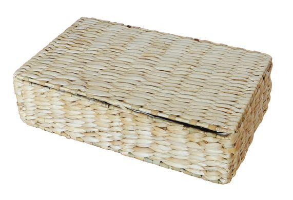Коробка овальна з кришкою, з кукурудзяного волокна (38*25*Н13)