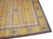 Циновка из бамбуковых палочек с подкладкой и рисунком (60*90) 8606 53289-S - 3