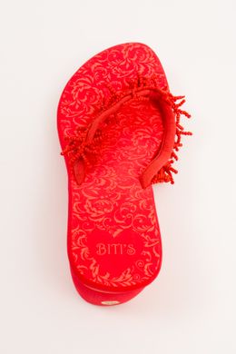 Женские пляжные тапки Biti's BWH-14909 Красный, Красный, 36-40, Украина, Вьетнамок, пара, На каблуке, Для повседневной носки, Biti`s
