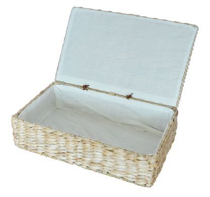 Коробка овальная с крышкой из кукурузного волокна (30*17*H10)