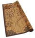 Циновка из бамбуковых палочек с подкладкой и рисунком (120*180) 8606 53285 - 1