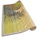 Циновка из бамбуковых палочек с подкладкой и рисунком (70*120) 8606 53287-M - 3